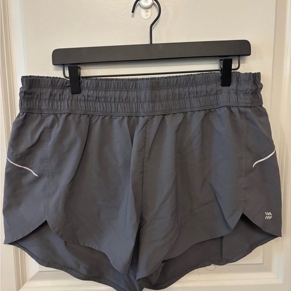 All In Motion grey athletic running shorts size XL - Picture 1 of 10